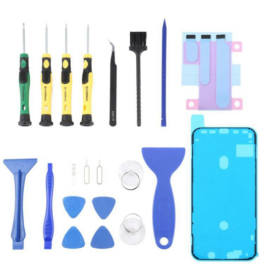 Jiafa JF-8182 javítókészlet Apple iPhone 16 Pro akkumulátor cseréjéhez, 21 az 1-ben