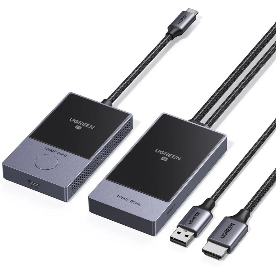 UGREEN CM737 vezeték nélküli HDMI extender, 1080P, szürke