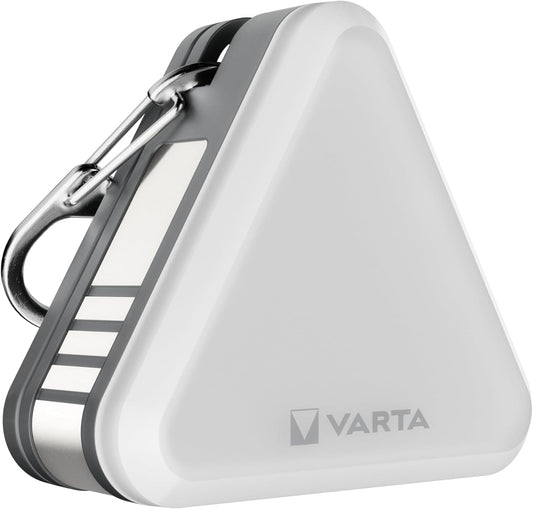 Varta Magnetic Safety Light Led kulcstartó lámpa, 25lm, ezüst színű