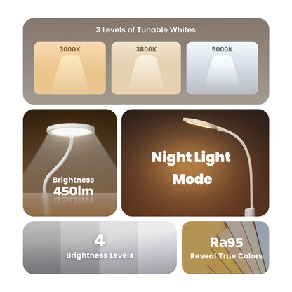 Yeelight Pura, fehér YLYTD-0034 LED asztali lámpa