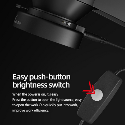 MaAnt MY-037 Lamp for Microscope, Black
