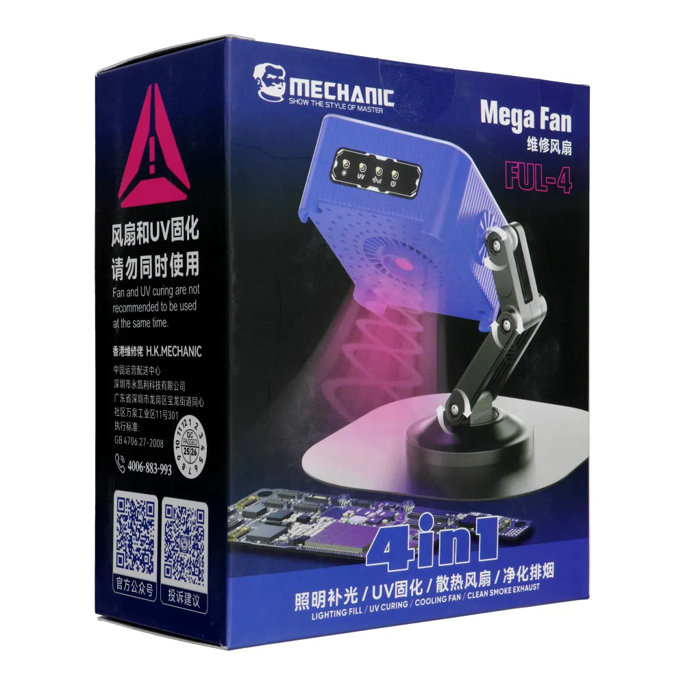 Mechanic FUL-4 Füstelszívó, 4 az 1-ben