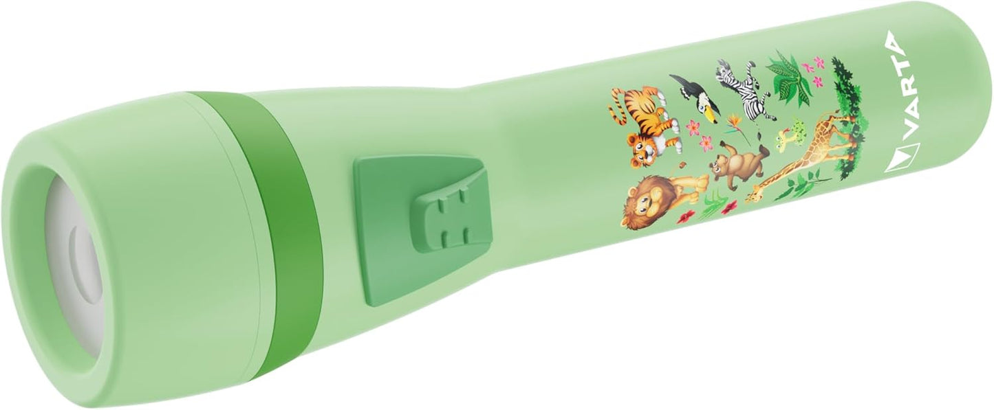 Varta Kids Flashlight LED zseblámpa, 10lm, zöld