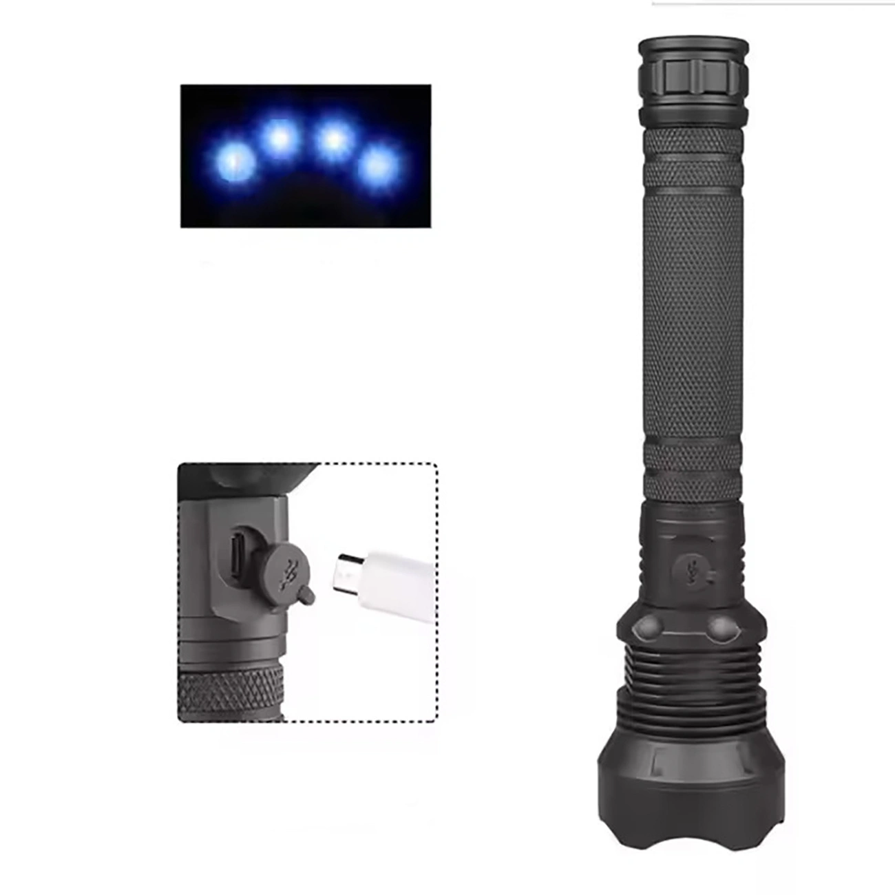 LED zseblámpa WZK WLT-20W, 2000lm, IP65