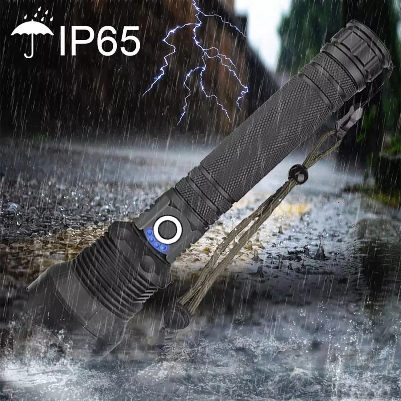 LED zseblámpa WZK WLT-20W, 2000lm, IP65
