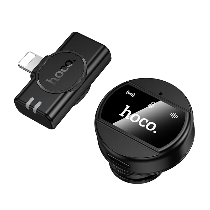 HOCO L21 Lavalier, Lightning, Black