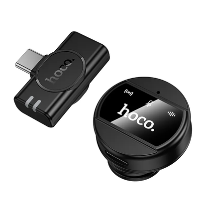 HOCO L21 lavalier mikrofon, USB-C, fekete