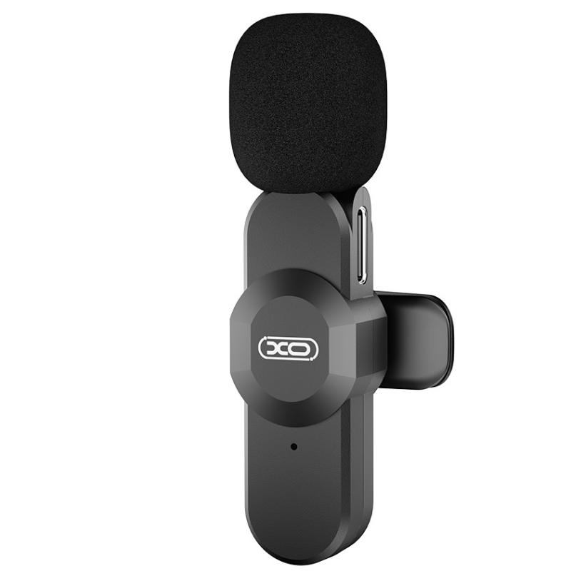 Lavaliera XO Design MC14 Dual, USB-C / Lightning, 2 darabos készlet, Fekete