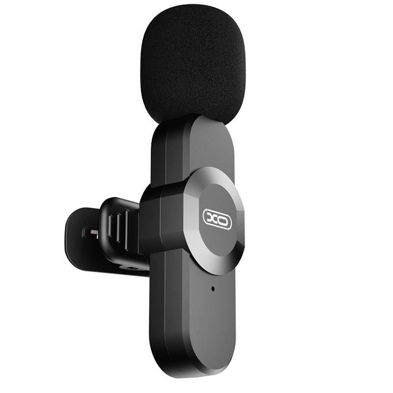 Lavaliera XO Design MC14 Dual, USB-C / Lightning, 2 darabos készlet, Fekete