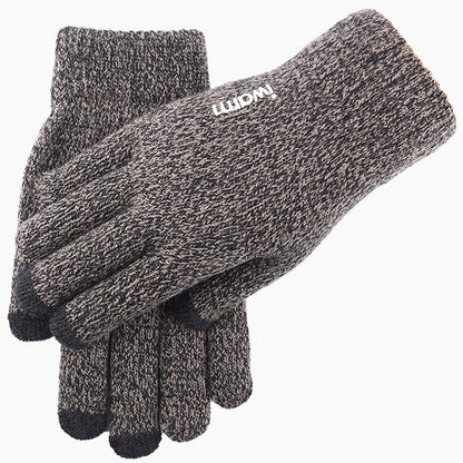Iwarm ST0005 Touchscreen Winter Gloves, Size 21cm, Gray