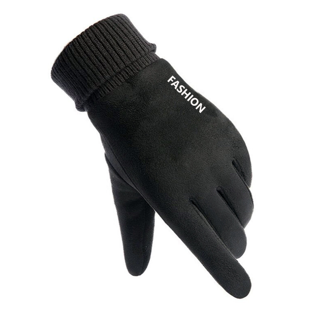Techsuit ST0010 Uniszex Téli Érintőkesztyű, Univerzális Méret, Fekete