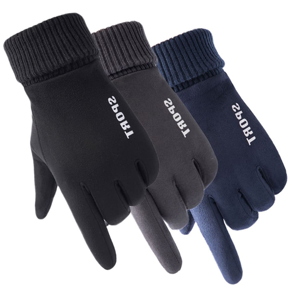 Techsuit ST0010 Uniszex Téli Érintőkesztyű, Univerzális Méret, Fekete