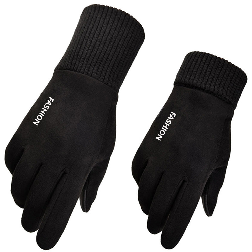 Techsuit ST0010 Uniszex Téli Érintőkesztyű, Univerzális Méret, Fekete