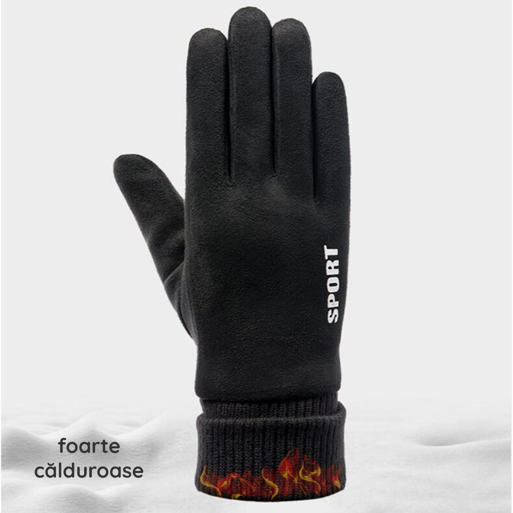 Techsuit ST0010 Uniszex Téli Érintőkesztyű, Univerzális Méret, Fekete