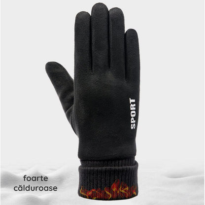 Techsuit ST0010 Uniszex Téli Érintőkesztyű, Univerzális Méret, Fekete