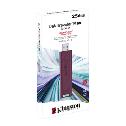 Kingston DT Max külső USB-A 3.2 memória, 256Gb DTMAXA/256GB
