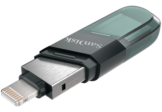 Külső Memória USB-A 3.1 / Lightning SanDisk iXpand Flip, 256Gb SDIX90N-256G-GN6NE