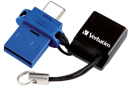 Verbatim StoreNGo USB-A 3.0 / USB-C külső memória, 32Gb 49966