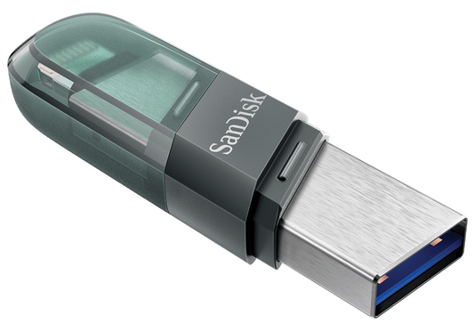 Külső Memória USB-A 3.1 / Lightning SanDisk iXpand Flip, 256Gb SDIX90N-256G-GN6NE