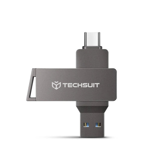Techsuit THSM20 USB-A 3.0 / USB-C külső memória, 128Gb