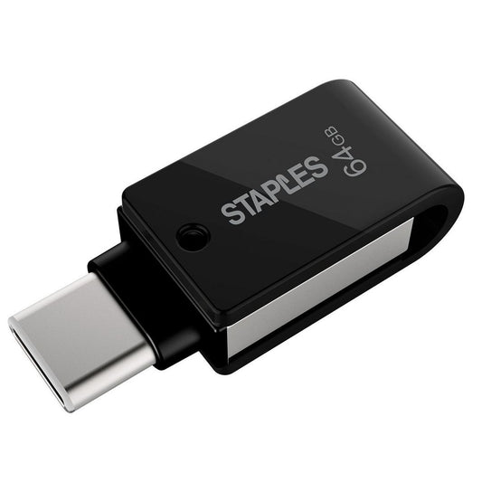 Külső Memória USB-A 3.1 / USB-C Staples K23, 64Gb EKMMD64GK233CST