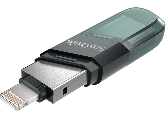 Külső Memória USB-A 3.1 / Lightning SanDisk iXpand Flip, 64Gb SDIX90N-064G-GN6NN