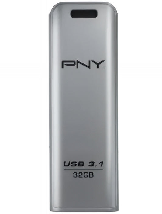 PNY Elite Steel USB-A 3.1 Külső memória, 32Gb FD32GESTEEL31G-EF