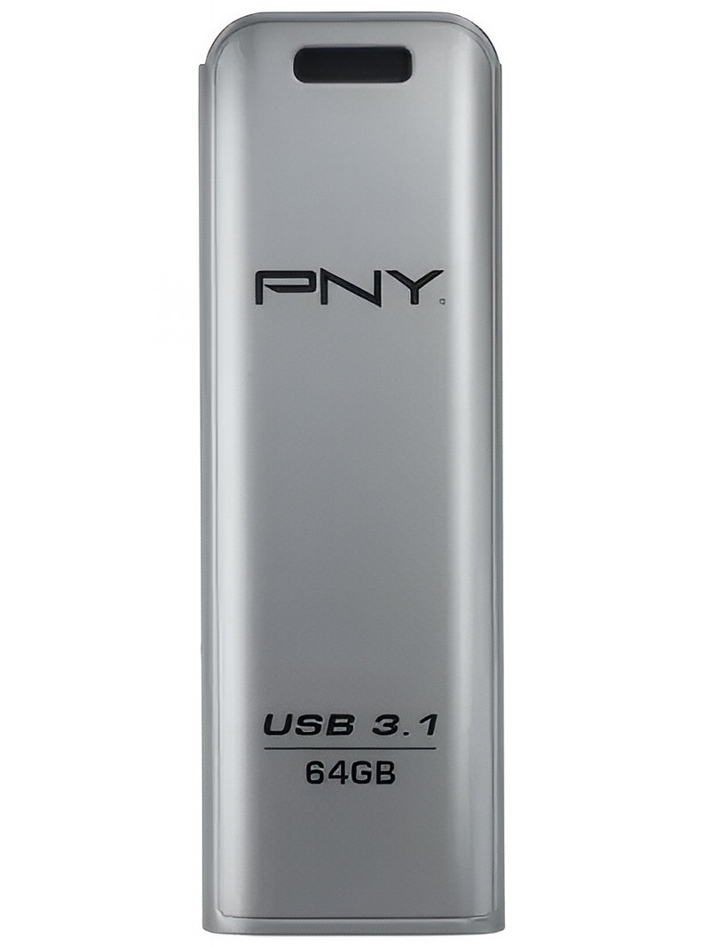PNY Elite Steel USB-A 3.1 Külső memória, 64Gb FFD64GESTEEL31G-EF
