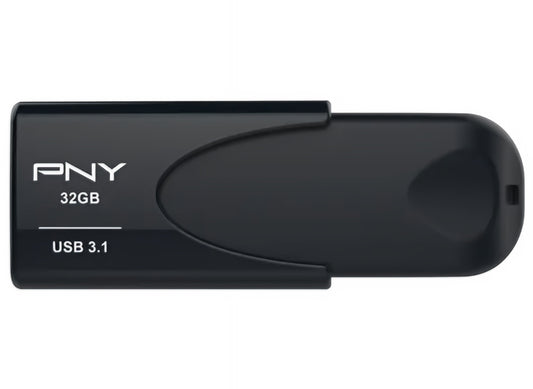 Külső memória USB-A 3.1 PNY Attache 4, 32Gb FD32GATT431KK-EF