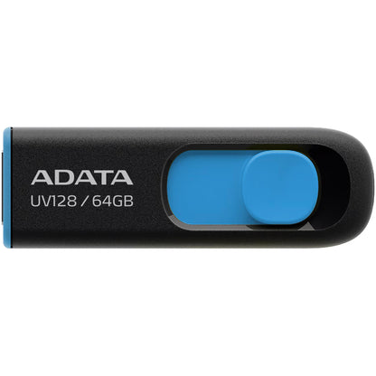Külső memória USB-A 3.2 Adata UV128, 64Gb AUV128-64G-RBE 