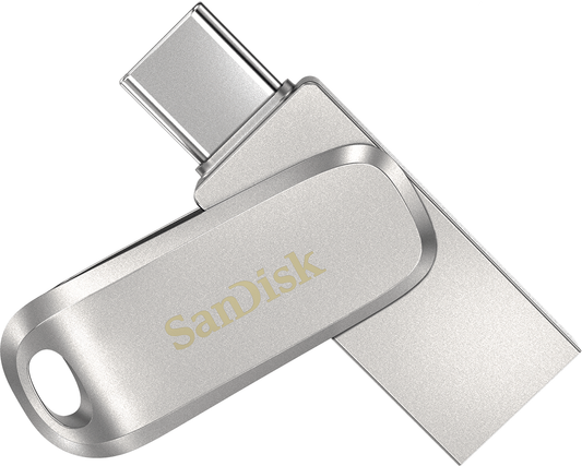 Külső memória USB-A 3.2 / USB-C SanDisk Ultra Luxe Dual Drive, 256Gb SDDDC4-256G-G46