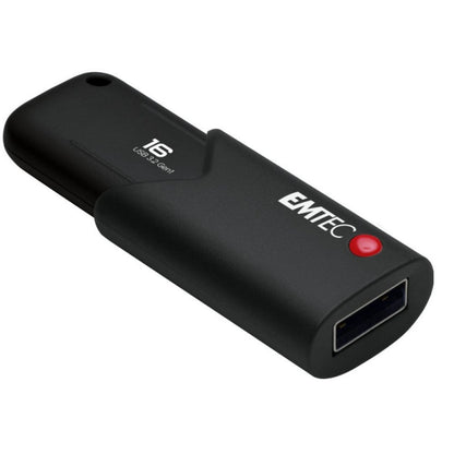 Külső Memória USB-A 3.2 Emtec B120 Click Secure, 16Gb ECMMD16GB123