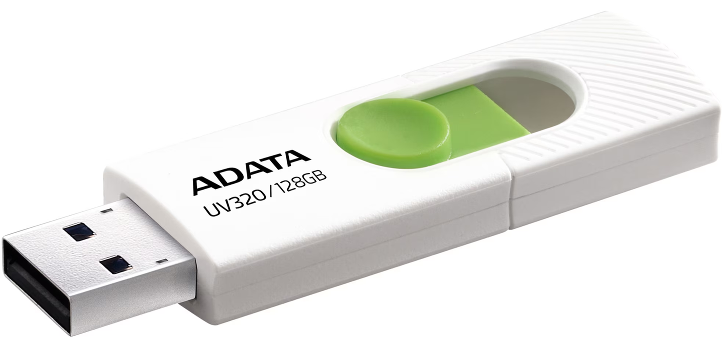 USB-A 3.2 Külső memória Adata UV320, 128Gb AUV320-128G-RWHGN