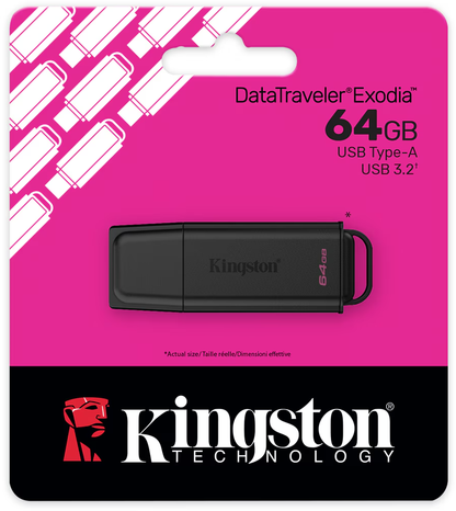 Kingston DT Exodia USB-A 3.2 külső memória, 64Gb DTXG2/64GB