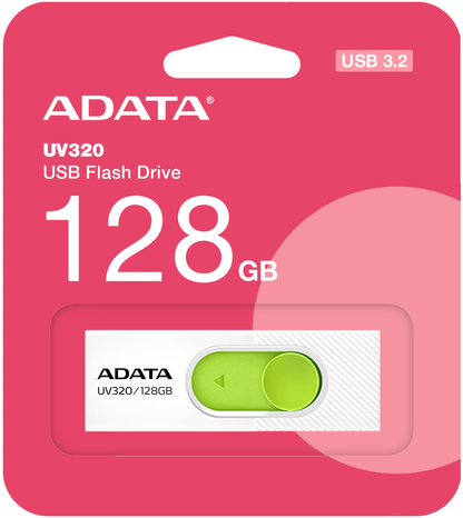 USB-A 3.2 Külső memória Adata UV320, 128Gb AUV320-128G-RWHGN