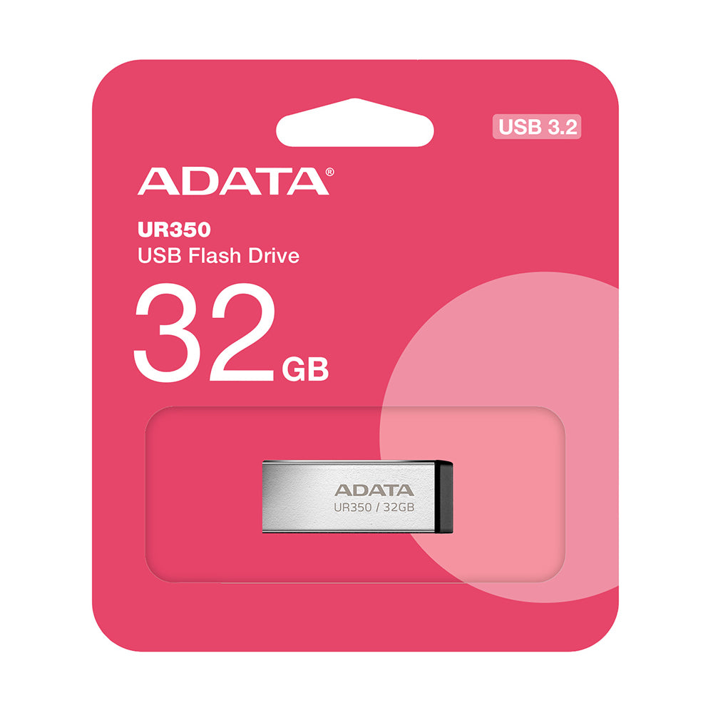 Adata UR350 USB-A 3.2 külső memória, 32 GB UR350-32G-RSR/BK
