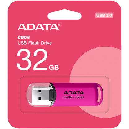 Adata C906 külső USB-A memória, 32GB AC906-32G-RPP