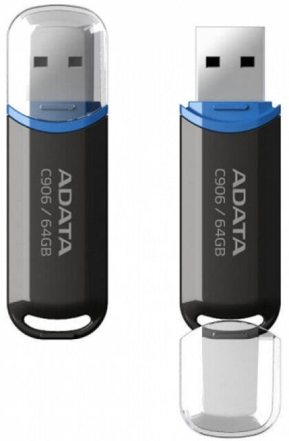 ADATA C906 külső USB-A memória, 64GB AC906-64G-RBK