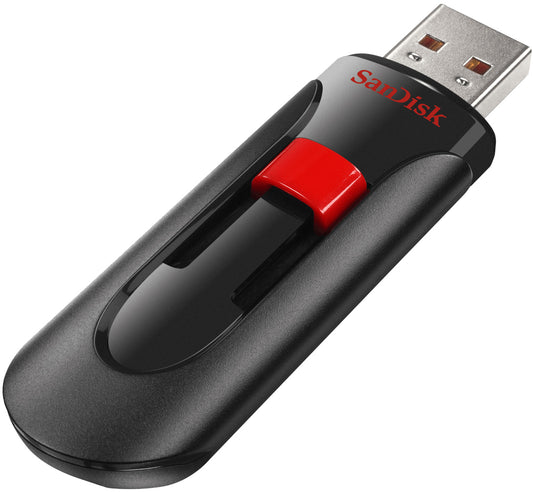 Külső USB-A Memória SanDisk Cruzer Glide, 64Gb SDCZ60-064G-B35