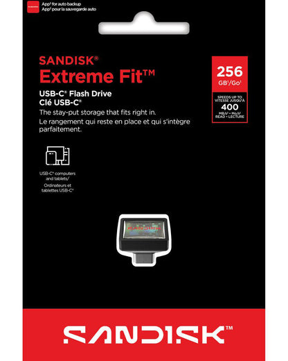 Külső USB-C Memória SanDisk Extreme Fit, 256Gb SDCZ530-256G-G46