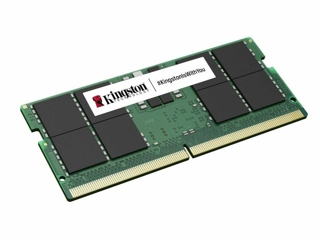Kingston RAM memória, DDR5 SODIMM, 8GB, 5600MHz KVR56S46BS6-8