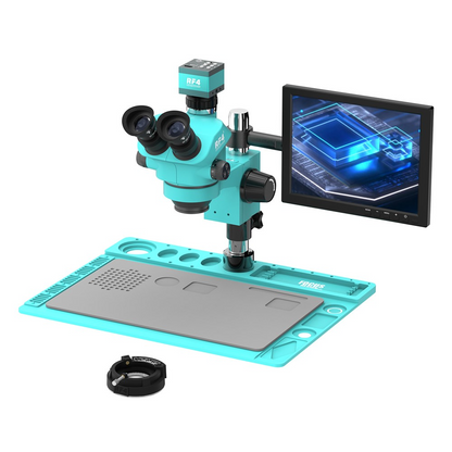 RF4 RF-7050TVD2 + 2KC2PRO + S010 monitoros mikroszkóp és kamera