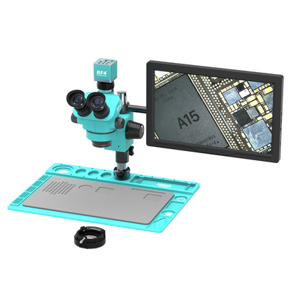 RF4 RF-7050TVD2 + 4KC1PRO + M156 monitoros mikroszkóp és kamera