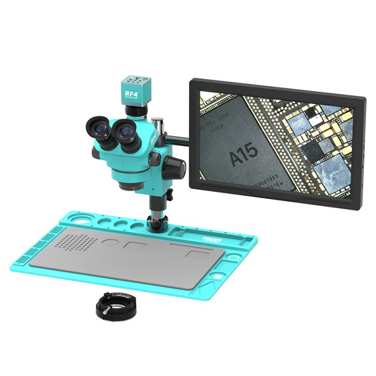 RF4 RF-7050TVD2 + 4KC1PRO + M156 monitoros mikroszkóp és kamera