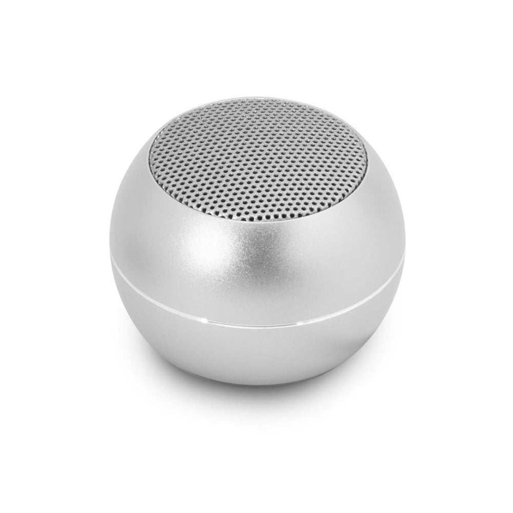 Guess hordozható Bluetooth hangszóró, 3W, ezüst színű