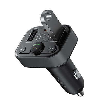 Baseus S-09 Lite Bluetooth FM modulátor, 2 x USB-A - 1 x USB-C C10762300113-00