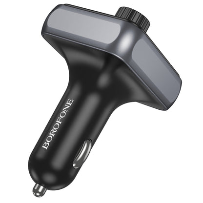 FM Bluetooth modulátor Borofone BC50 Ascenso, 2 x USB-A - 1 x USB-C