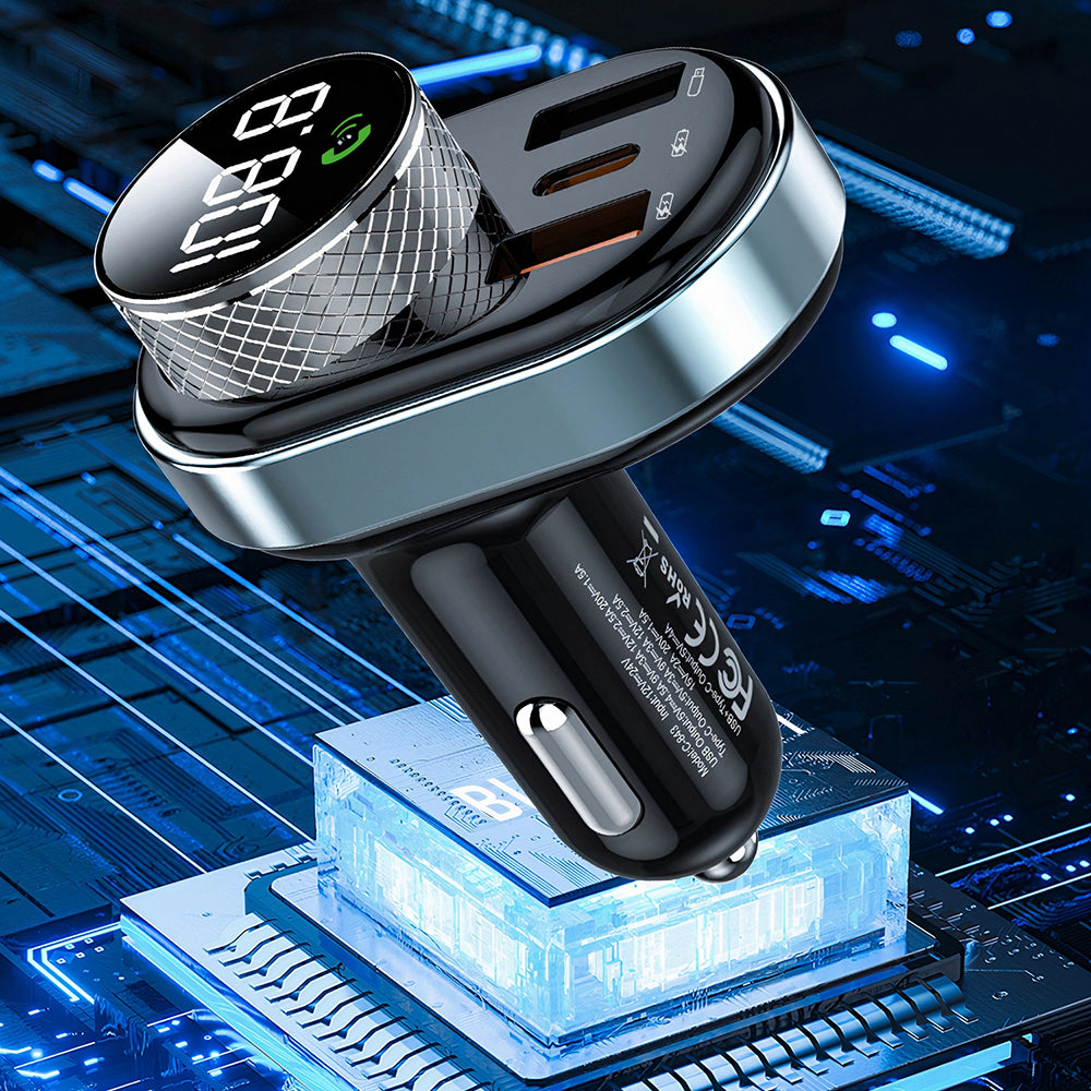 Proove FM Bluetooth modulátor, 2 x USB-A - 1 x USB-C - 1 x microSD FMSL30110001