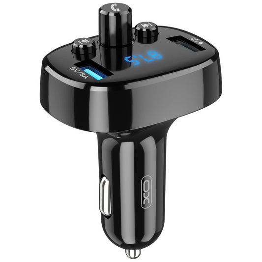 FM Bluetooth modulátor XO Design BCC02, 2 x USB-A