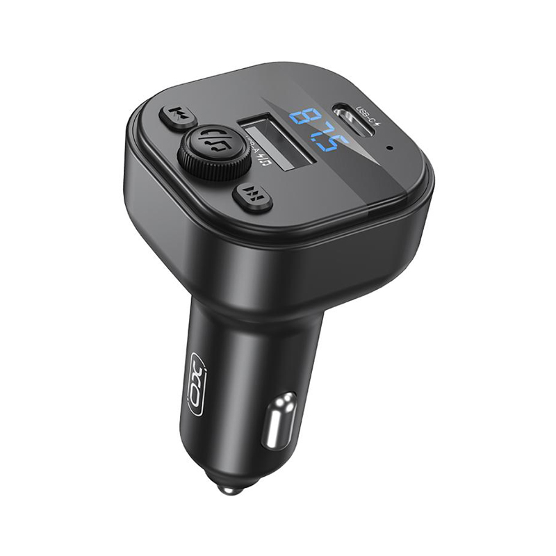 FM Bluetooth modulátor XO Design BCC18, 1 x USB-A - 1 x USB-C